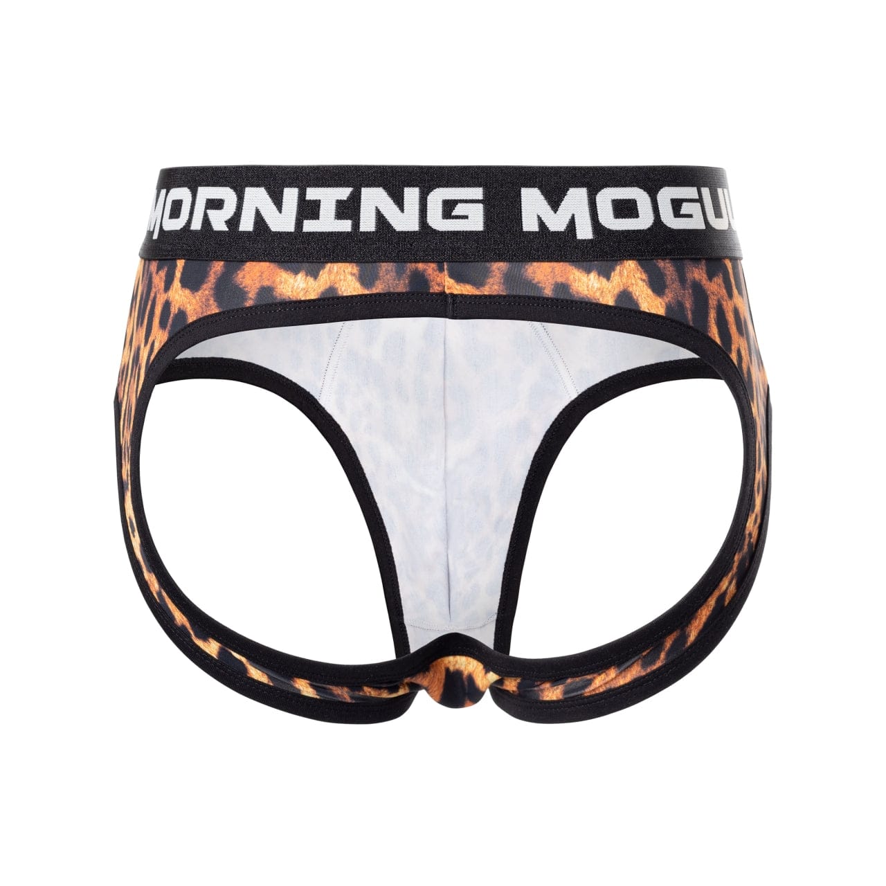 Leopard Print - Backless Brief Underwear