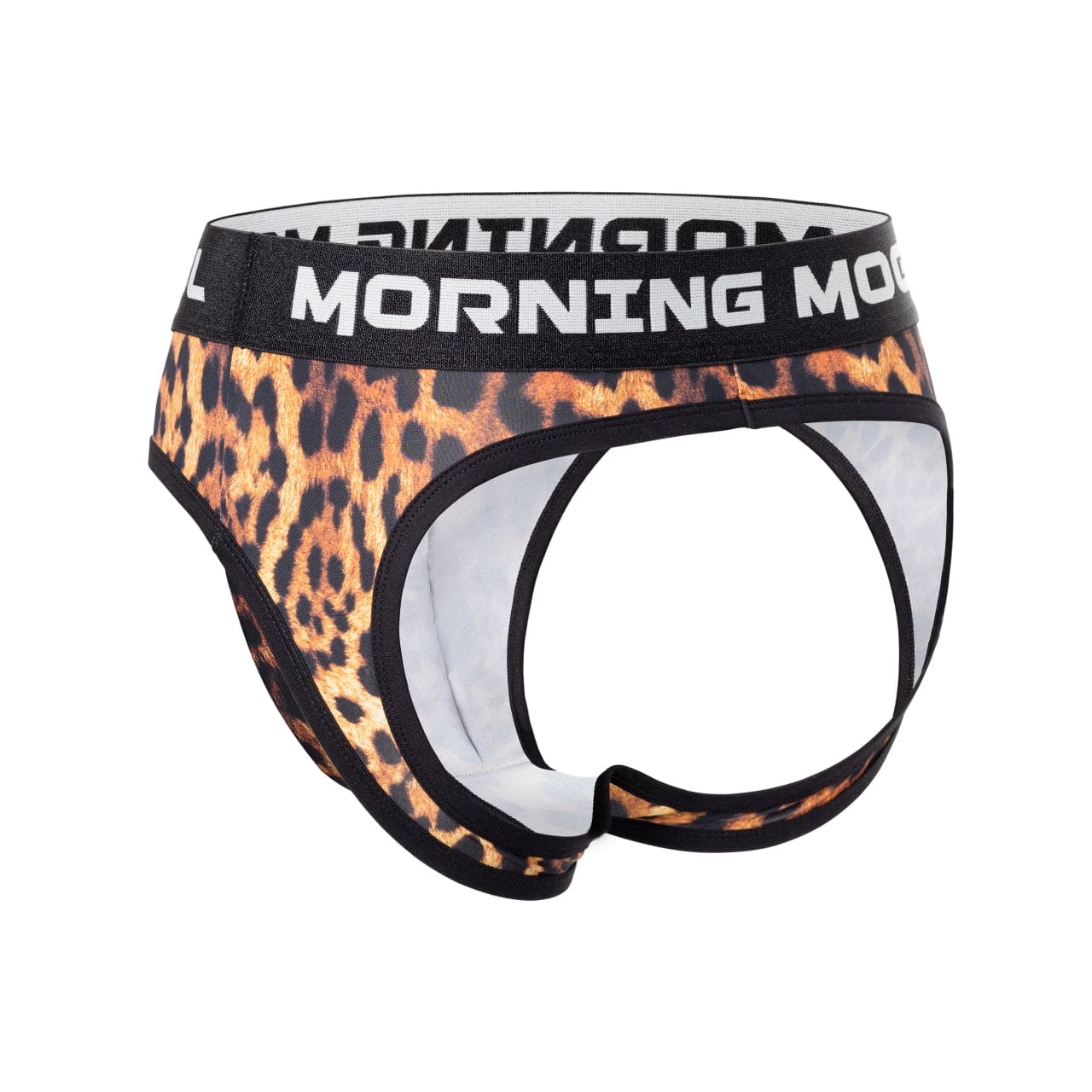 Leopard Print - Backless Brief Underwear